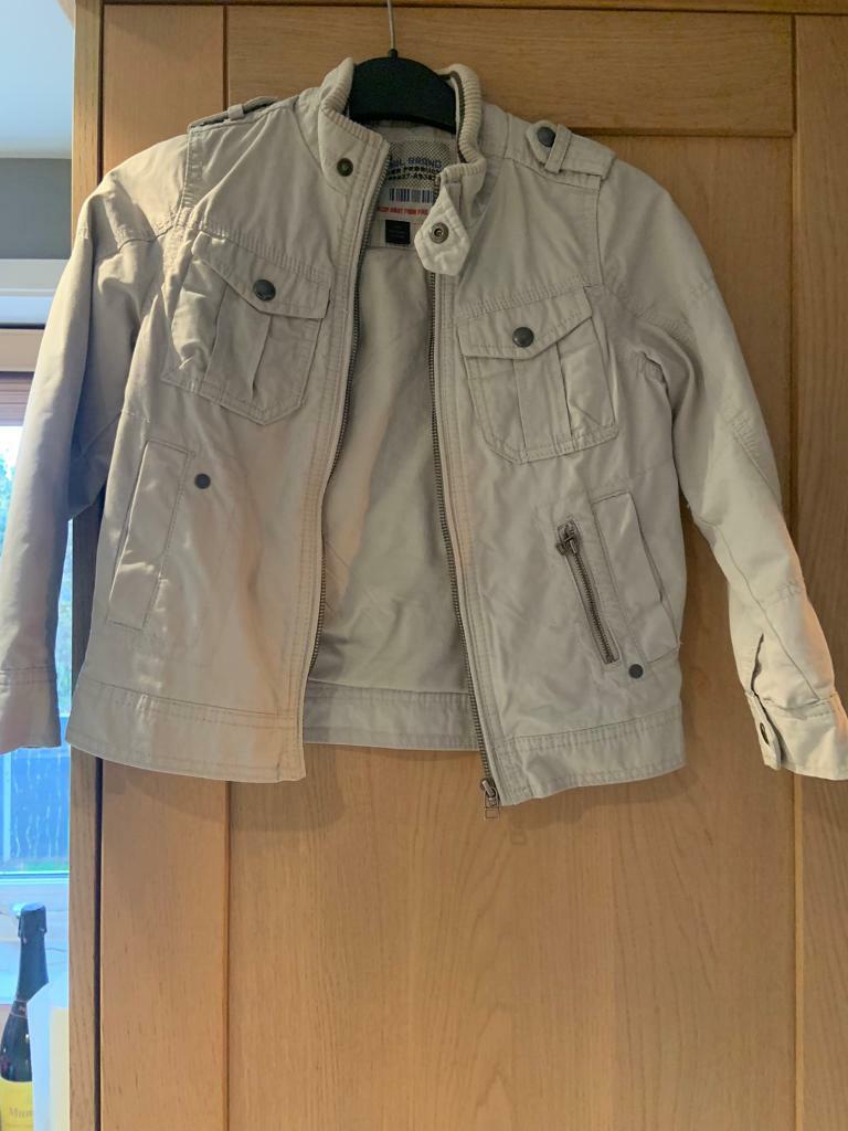 next beige jacket